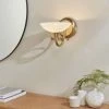 Vogue Lighting Vogue Cagney Wall Light Brass -Dunelm Shop 30707418