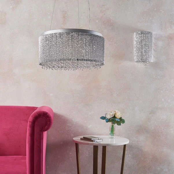 Vogue Lighting Vogue Galina Crystal Wall Light Chrome 4 Vogue Lighting Vogue Galina Crystal Wall Light Chrome - Image 2