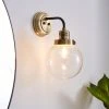 Dunelm Broden Bathroom Wall Light Ant Brass 1 Dunelm Broden Bathroom Wall Light Ant Brass -Dunelm Shop 30713530