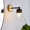 Dunelm Paulson Bathroom Wall Light Antique Brass 1 Dunelm Paulson Bathroom Wall Light Antique Brass -Dunelm Shop 30713543