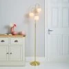 Dunelm Gigi 3 Light Gold Floor Lamp 1 Dunelm Gigi 3 Light Gold Floor Lamp -Dunelm Shop 30713547