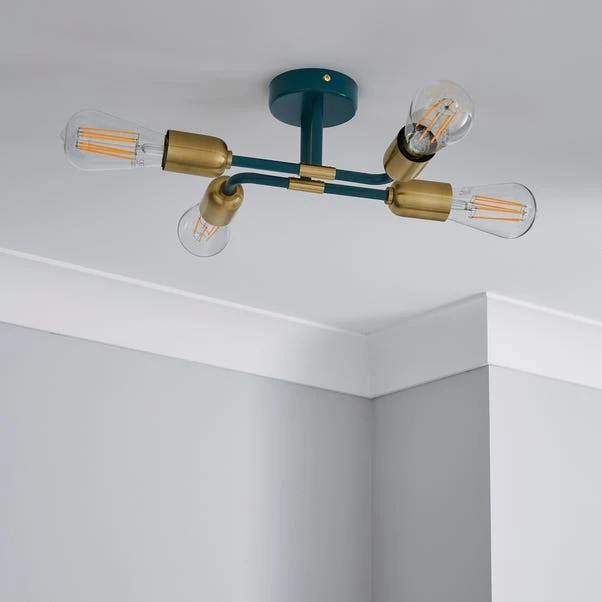 Dunelm Kacy Flush Ceiling Fitting 4 Dunelm Kacy Flush Ceiling Fitting - Image 2