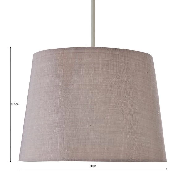 Dunelm Mariah Faux Silk 30cm Slight Tapered Lamp Shade 7 Dunelm Mariah Faux Silk 30cm Slight Tapered Lamp Shade - Image 5