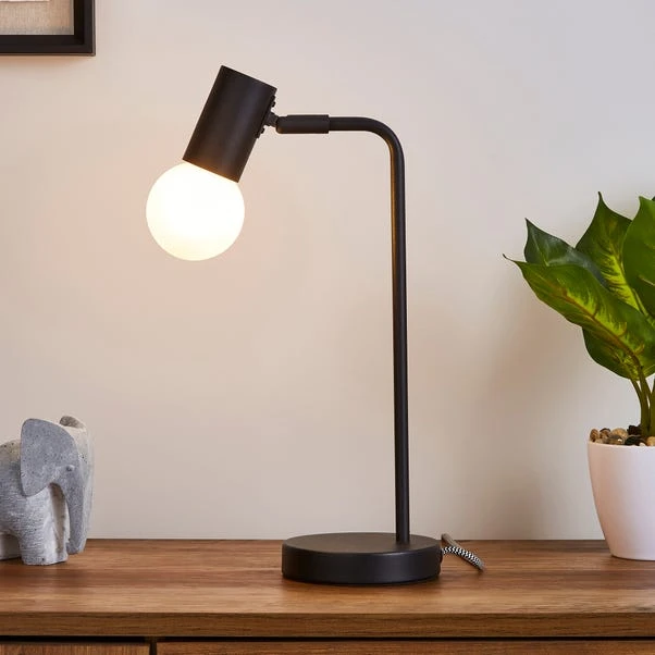 Dunelm Bradford Desk Lamp Matt Black 3 Dunelm Bradford Desk Lamp Matt Black