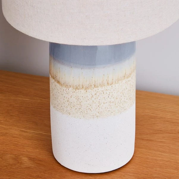 Dunelm Audre Ceramic Glaze Table Lamp 6 Dunelm Audre Ceramic Glaze Table Lamp - Image 4