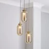 Dunelm Safi Mesh Detail 3 Cluster Ceiling Fitting Antique Brass -Dunelm Shop 30713718