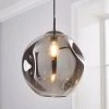 Dunelm Alexis DimpIed Glass 1 Light Pendant Ceiling Fitting 2 Dunelm Alexis DimpIed Glass 1 Light Pendant Ceiling Fitting -Dunelm Shop 30713729