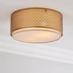Dunelm Vienna Flush Ceiling Fitting