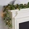Dunelm Eucalyptus Green Lit Garland 1 Dunelm Eucalyptus Green Lit Garland -Dunelm Shop 30713832