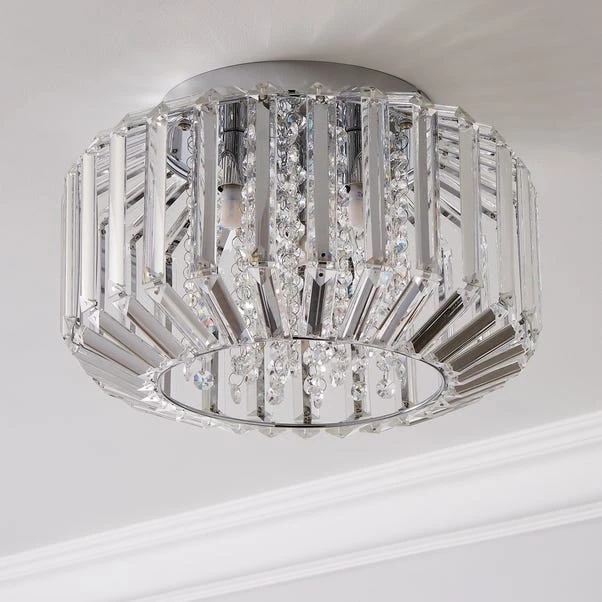 Dunelm Chantilly Flush Ceiling Fitting 4 Dunelm Chantilly Flush Ceiling Fitting - Image 2