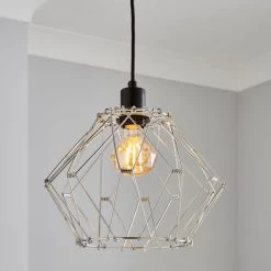 Dunelm Frances Easy Fit Pendant Shade 12 Dunelm Frances Easy Fit Pendant Shade -Dunelm Shop 30730440 alt04