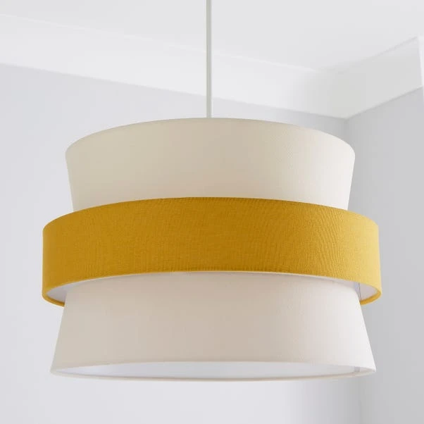 Dunelm Joey 3 Tier Easy Fit Pendant Shade 4 Dunelm Joey 3 Tier Easy Fit Pendant Shade - Image 2