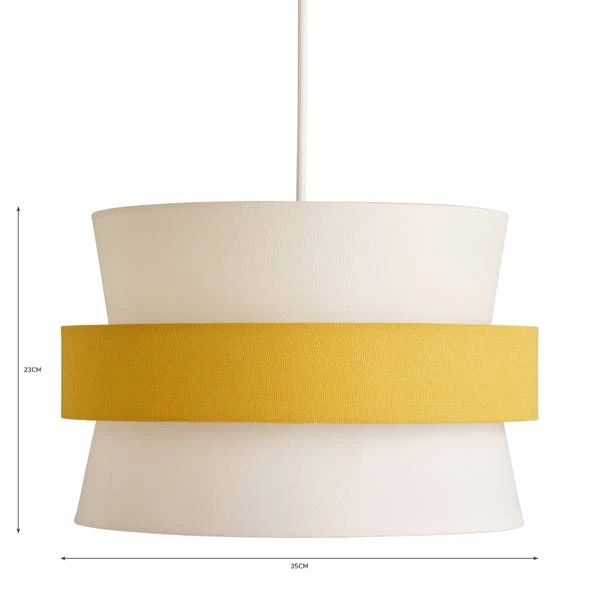 Dunelm Joey 3 Tier Easy Fit Pendant Shade 7 Dunelm Joey 3 Tier Easy Fit Pendant Shade - Image 5