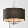 Dunelm Preston Nickel Charcoal 3 Light Pendant Fitting 2 Dunelm Preston Nickel Charcoal 3 Light Pendant Fitting -Dunelm Shop 30730501