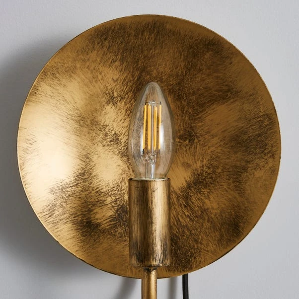 Dunelm Reflect Easy Fit Plug In Wall Light 6 Dunelm Reflect Easy Fit Plug In Wall Light - Image 4