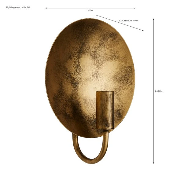 Dunelm Reflect Easy Fit Plug In Wall Light 8 Dunelm Reflect Easy Fit Plug In Wall Light - Image 6