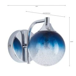 Dunelm Torbay Bathroom Wall Light -Dunelm Shop 30730516 alt07
