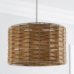 Dunelm Shelley Rope Lamp Shade Natural -Dunelm Shop 30730535 alt01