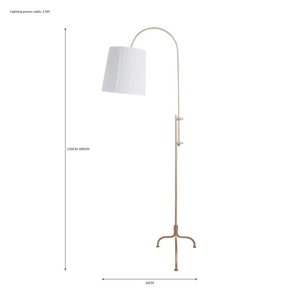 Dunelm Lorelai Floor Lamp 8 Dunelm Lorelai Floor Lamp - Image 6