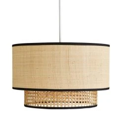 Dunelm Malika Cane 2 Tier Easy Fit Pendant 10 Dunelm Malika Cane 2 Tier Easy Fit Pendant -Dunelm Shop 30730579 alt05