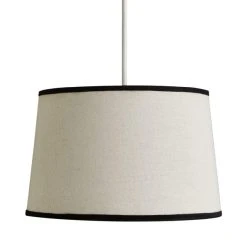 Dunelm Liza Linen Trim Tapered Lamp Shade -Dunelm Shop 30730590 alt05