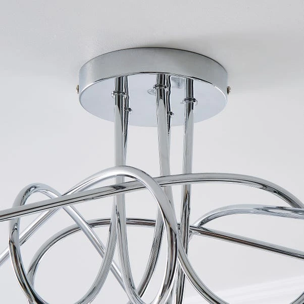 Dunelm Portia 5 Light Ceiling Fitting 6 Dunelm Portia 5 Light Ceiling Fitting - Image 4