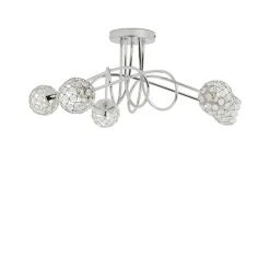 Dunelm Portia 5 Light Ceiling Fitting 12 Dunelm Portia 5 Light Ceiling Fitting -Dunelm Shop 30730614 alt05