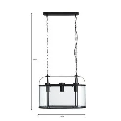 Dunelm Hurricane 3 Light Black Ceiling Fitting 13 Dunelm Hurricane 3 Light Black Ceiling Fitting -Dunelm Shop 30731163 alt07