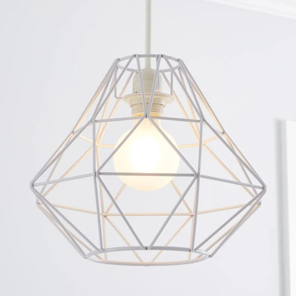 Dunelm Bremen Easy Fit Pendant Shade 3 Dunelm Bremen Easy Fit Pendant Shade