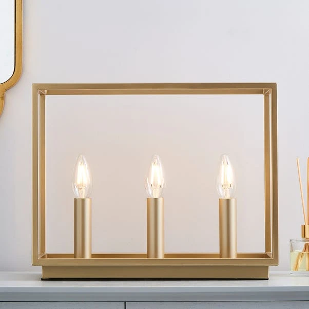 Dunelm Madrid 3 Light Table Lamp 3 Dunelm Madrid 3 Light Table Lamp