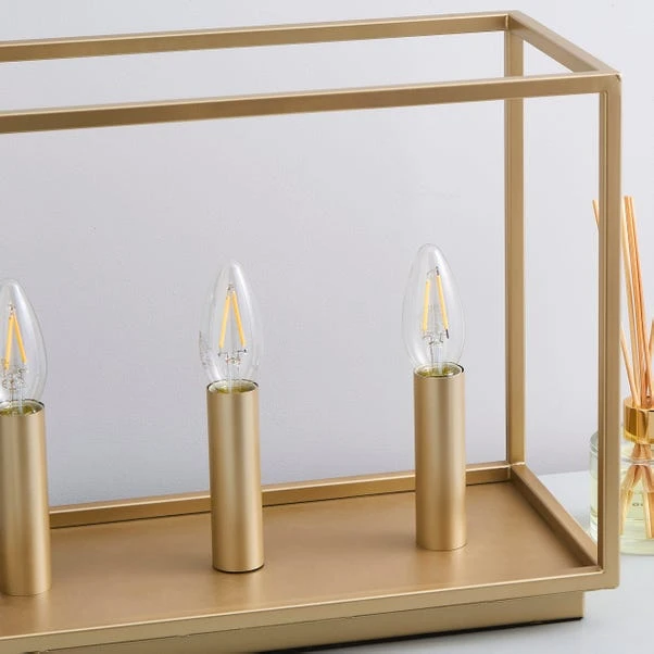 Dunelm Madrid 3 Light Table Lamp 5 Dunelm Madrid 3 Light Table Lamp - Image 3