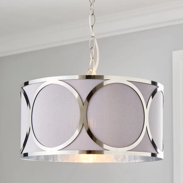 Dunelm Delphi 1 Light Pendant Ceiling Fitting 3 Dunelm Delphi 1 Light Pendant Ceiling Fitting
