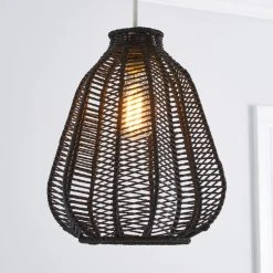 Dunelm Kylo Woven String Easy Fit Pendant