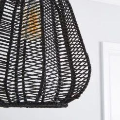 Dunelm Kylo Woven String Easy Fit Pendant -Dunelm Shop 30731225 alt02