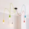 Dunelm Rainbow Flex 5 Light Spider Ceiling Fitting