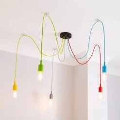 Dunelm Rainbow Flex 5 Light Spider Ceiling Fitting