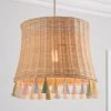 Dunelm Fiesta Rattan Tassel Easy Fit Pendant Shade 2 Dunelm Fiesta Rattan Tassel Easy Fit Pendant Shade -Dunelm Shop 30734619