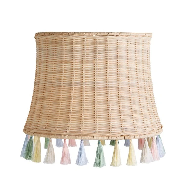Dunelm Fiesta Rattan Tassel Easy Fit Pendant Shade 6 Dunelm Fiesta Rattan Tassel Easy Fit Pendant Shade - Image 4