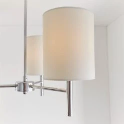 Vogue Lighting Vogue Dewey Chrome 3 Light Flush Ceiling Fitting -Dunelm Shop 30743005 alt05
