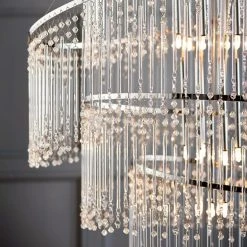 Vogue Lighting Vogue Camille 24 Light 73cm Chandelier 10 Vogue Lighting Vogue Camille 24 Light 73cm Chandelier -Dunelm Shop 30743009 alt02
