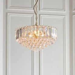 Vogue Lighting Vogue Tioga Gold 6 Light Pendant Fitting