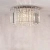 Vogue Lighting Vogue Crystal Blessing 4 Light Flush Ceiling Fitting 1 Vogue Lighting Vogue Crystal Blessing 4 Light Flush Ceiling Fitting -Dunelm Shop 30743026