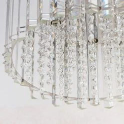 Vogue Lighting Vogue Crystal Blessing 4 Light Flush Ceiling Fitting -Dunelm Shop 30743026 alt03