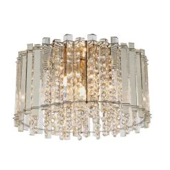 Vogue Lighting Vogue Crystal Blessing 4 Light Flush Ceiling Fitting -Dunelm Shop 30743026 alt05