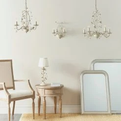 Vogue Lighting Vogue Olive 3 Light Chandelier -Dunelm Shop 30743048 alt02