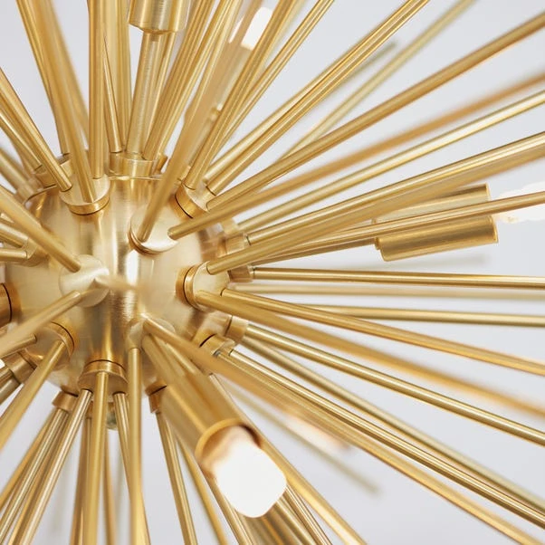 Vogue Lighting Vogue Sapelo 9 Light Sputnik Chandelier 5 Vogue Lighting Vogue Sapelo 9 Light Sputnik Chandelier - Image 3