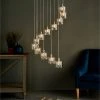 Vogue Lighting Vogue Armory Drop 12 Light 71cm Chandelier -Dunelm Shop 30743082
