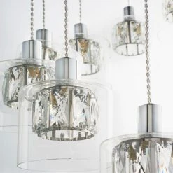 Vogue Lighting Vogue Armory Drop 12 Light 71cm Chandelier -Dunelm Shop 30743082 alt03