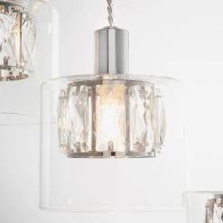 Vogue Lighting Vogue Armory Drop 12 Light 71cm Chandelier -Dunelm Shop 30743082 alt04