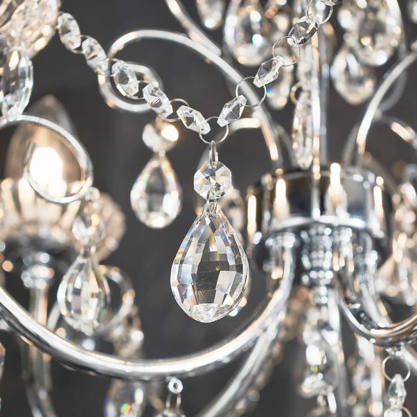 Vogue Lighting Vogue Tabitha 5 Light 51cm Bathroom Chandelier 7 Vogue Lighting Vogue Tabitha 5 Light 51cm Bathroom Chandelier - Image 5